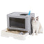 Cat Enclosed Large Litter Box