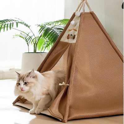 Cat Tepee House Tower