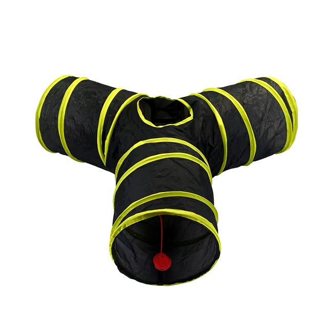 Cat 3-Way Collapsible Tunnel