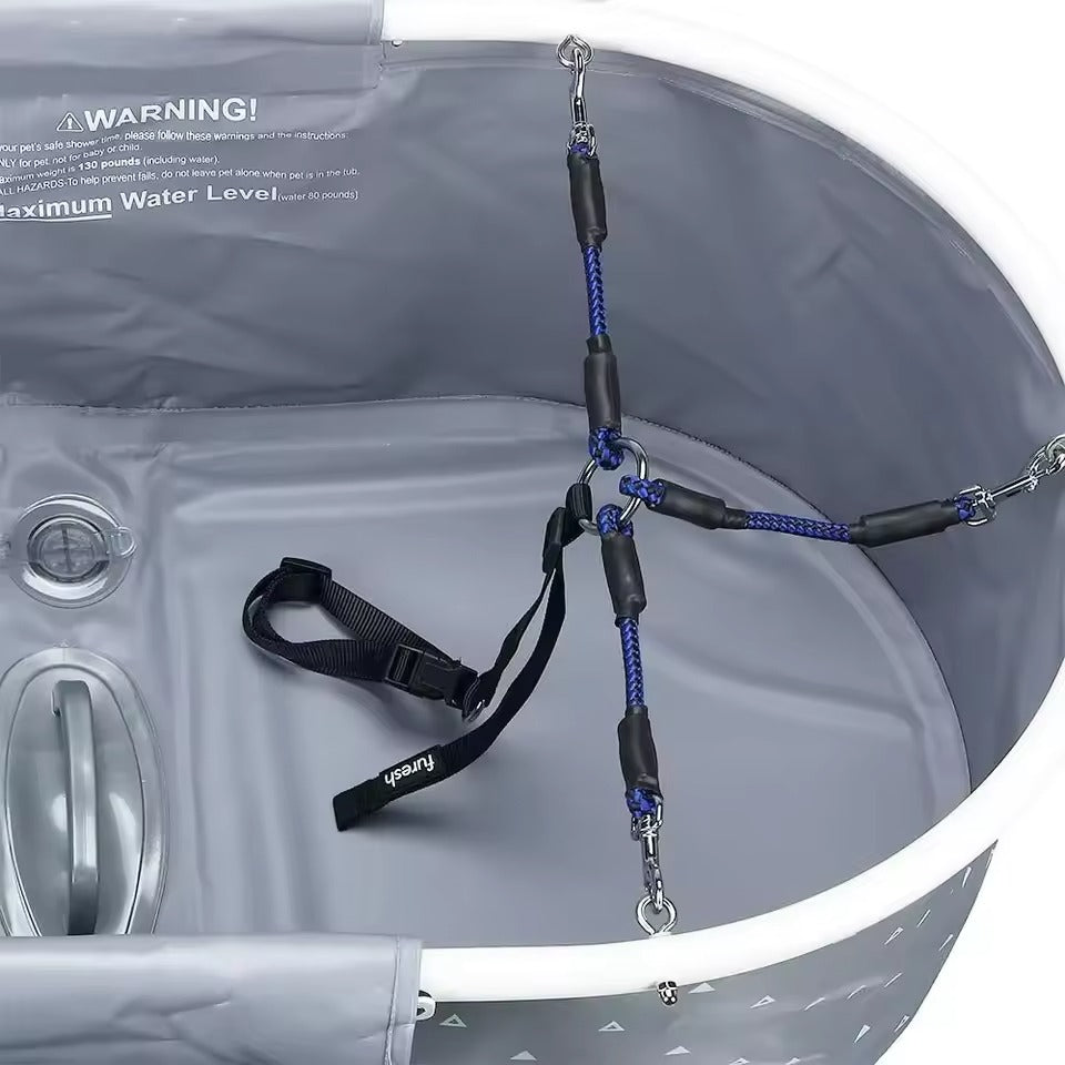 Pet Adjustable Bathtub Washing Station