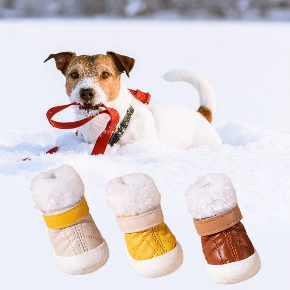 Dog Walking Anti-Slip Winter Boots