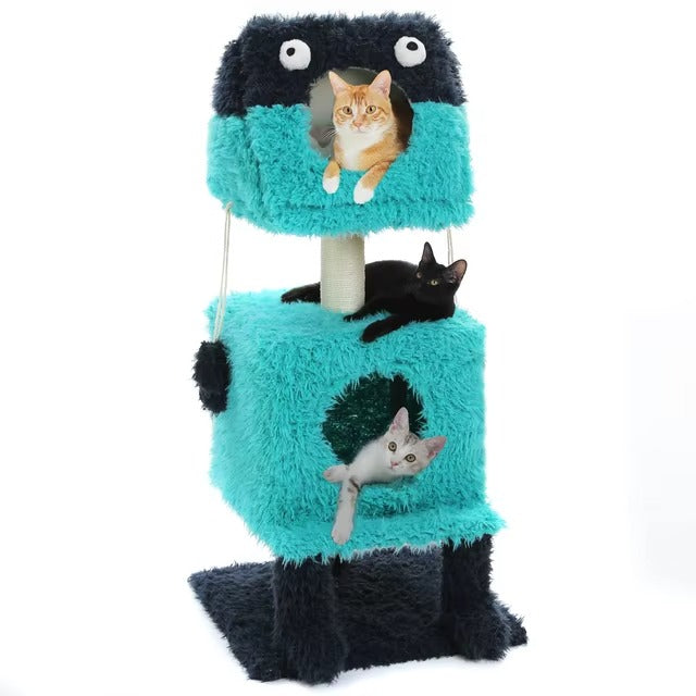 Cat 2 in 1 Monster-Themed Tree