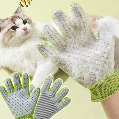 2 in 1 Pet Shedding Fur Remover Glove