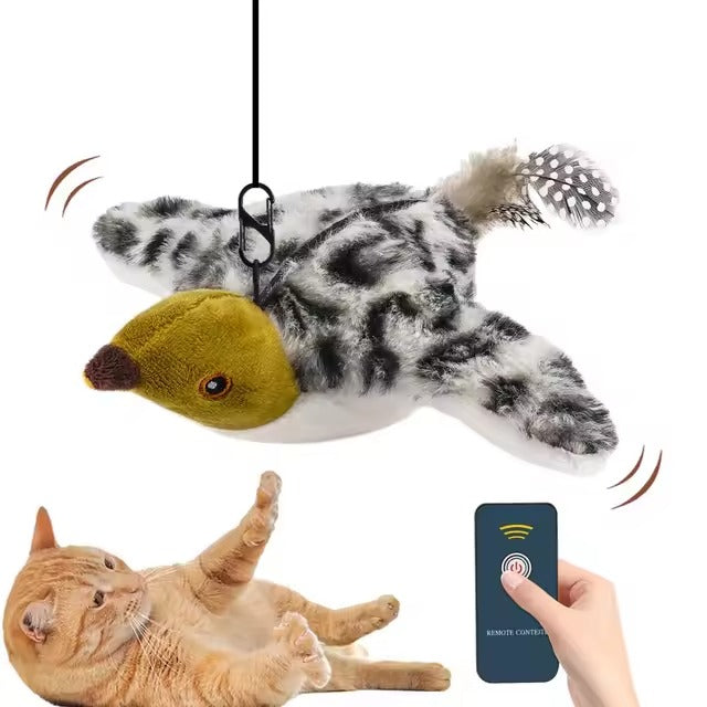 Cat Touch Activated Flapping Bird