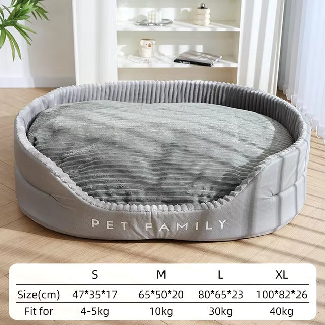 Dog Soft Plush Cushion Bed