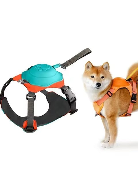 Retractable No-Pull Harness For Small Dogs