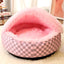 Pet Cozy Nook Plush Bed Cave