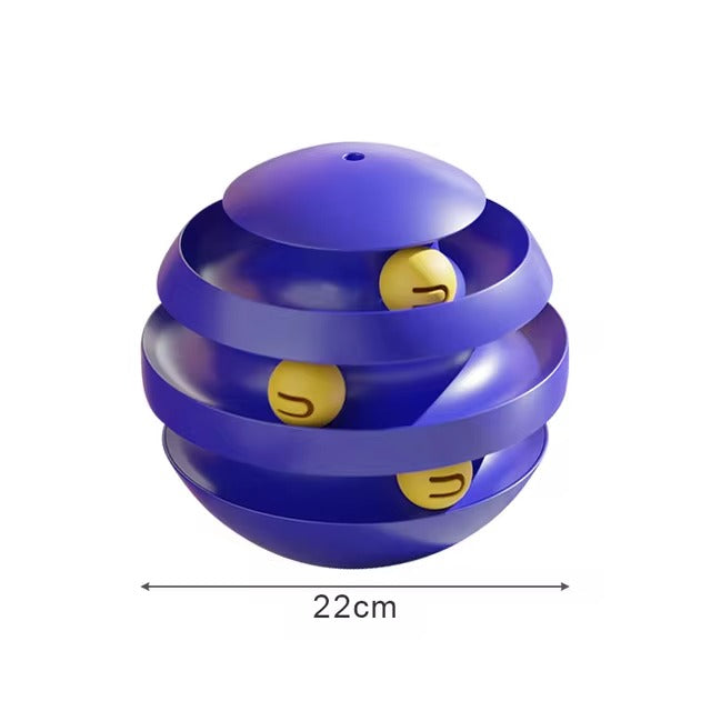 Cat Rotating Tumbler Ball Toy