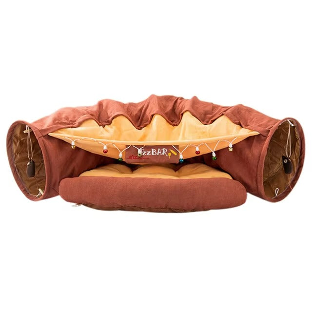 Cat Soft Foldable Tunnel Bed