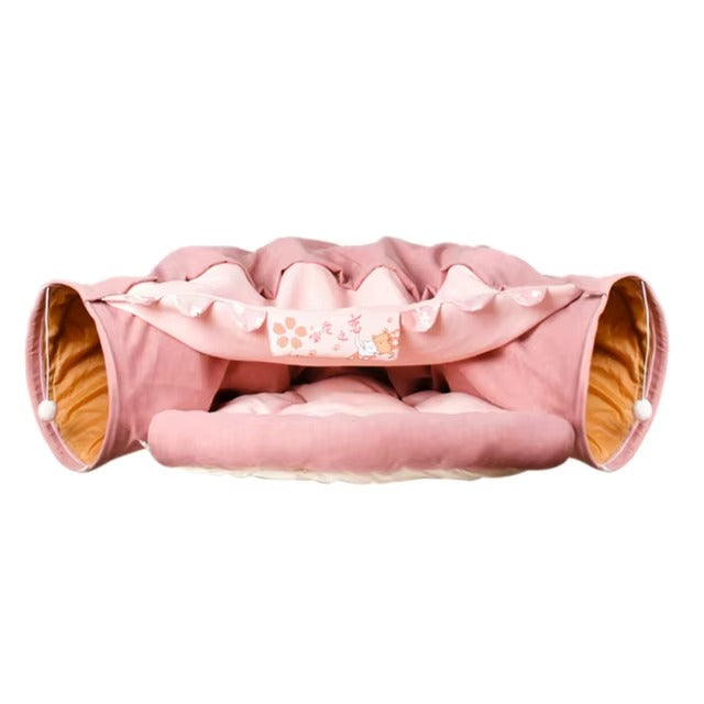 Cat Soft Foldable Tunnel Bed