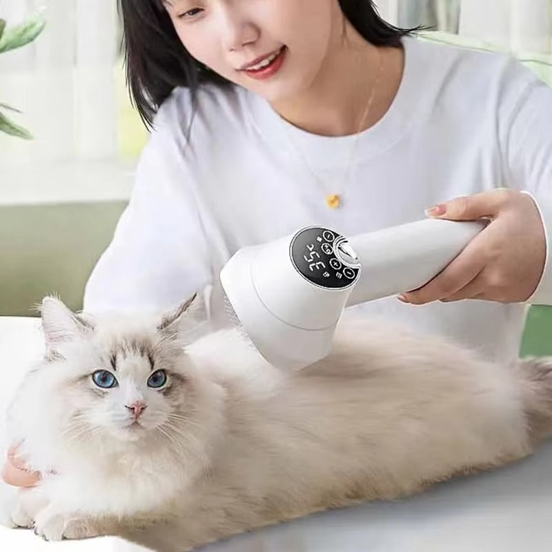 Handheld Pet Hair Dryer Brush