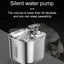 Cat Stainless Steel 2.2L Automatic Water Fountain