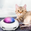 Cat Automatic UFO Turntable Chasing Feather Toy