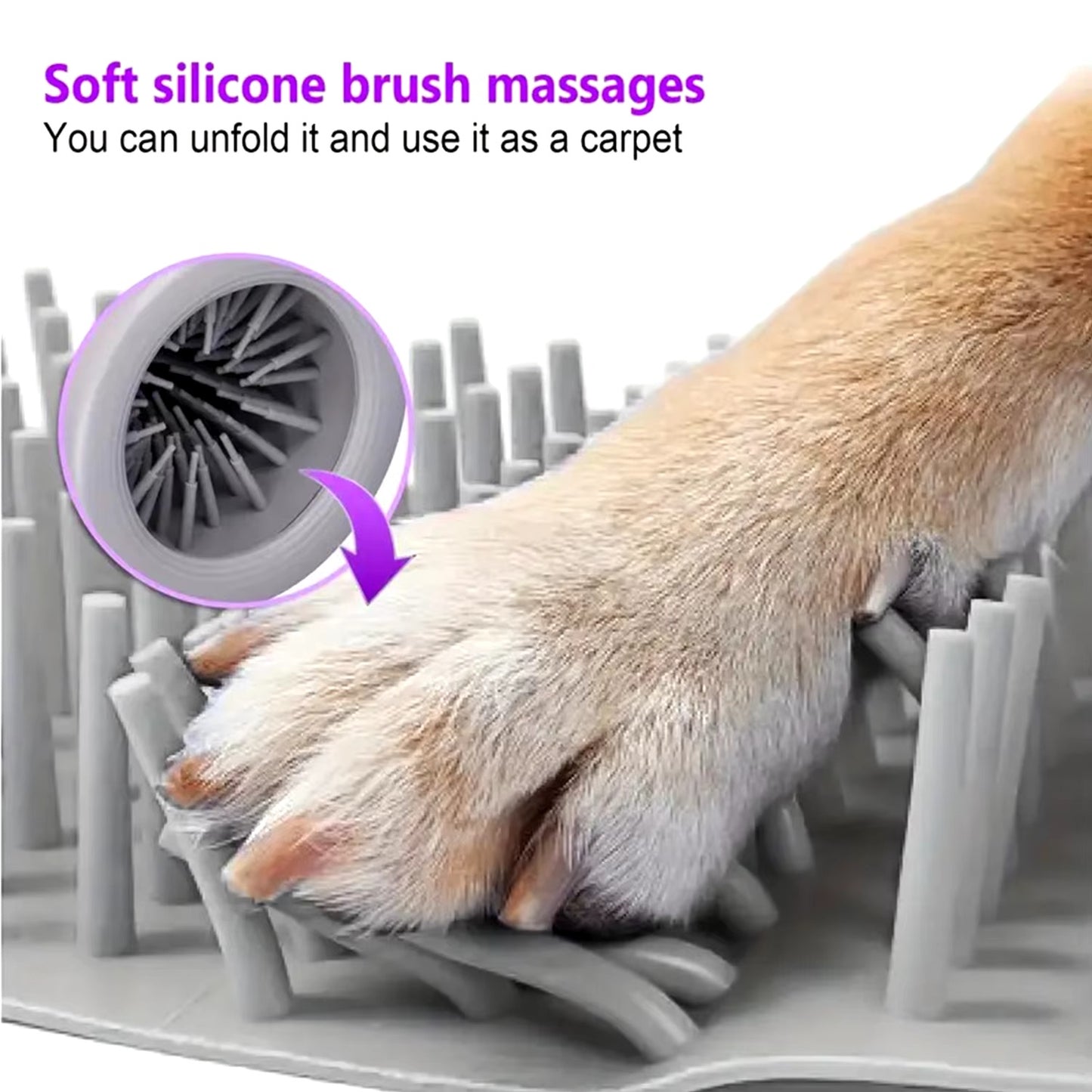 Automatic Dog Paw Cleaner & Massager