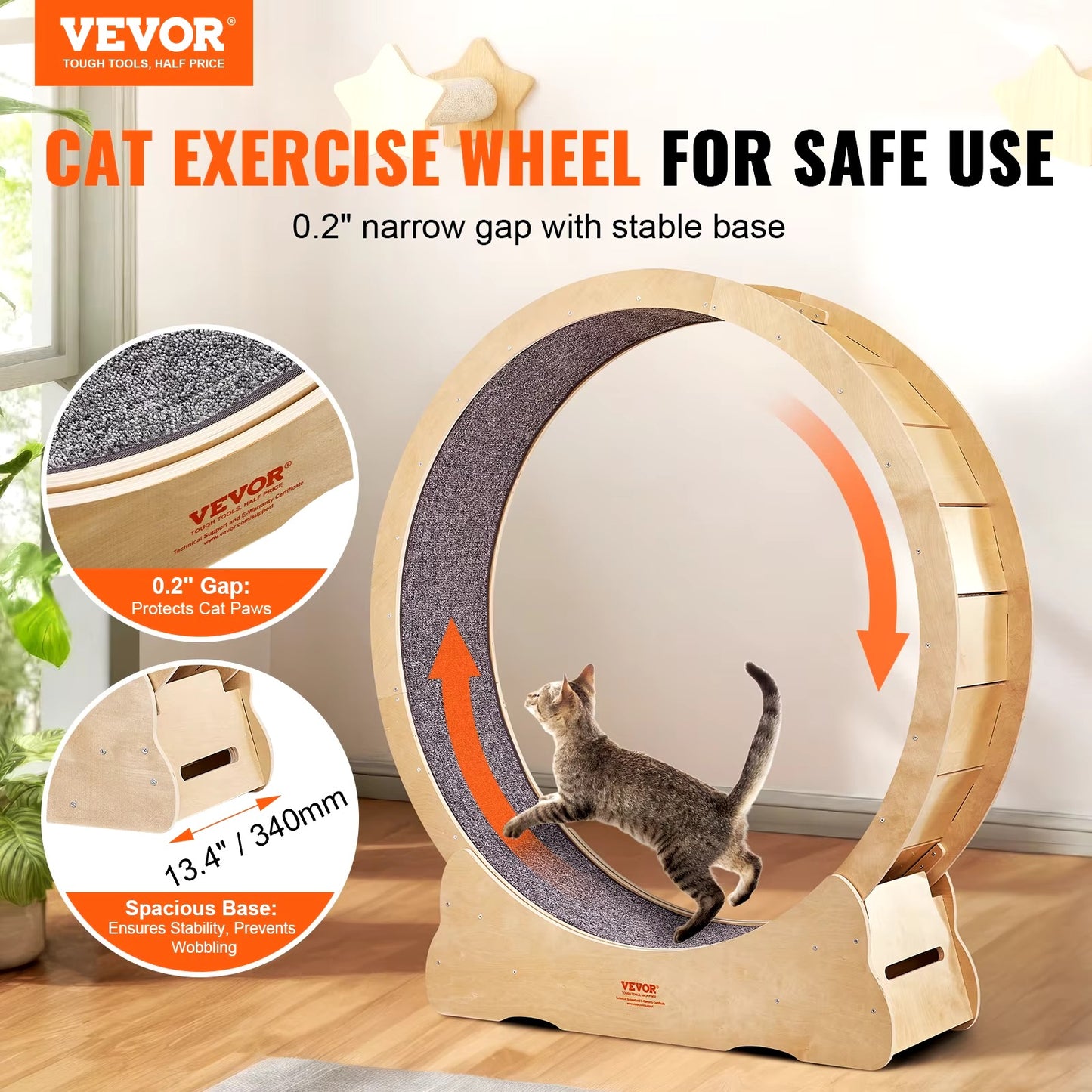 Cat Treadmill Exercise Wheel