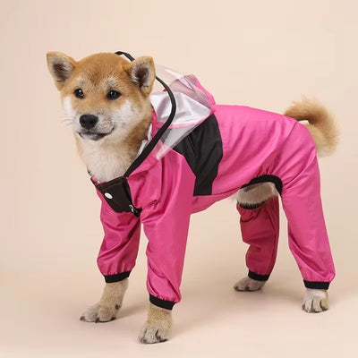 Dog Full Body Light Weight Raincoat