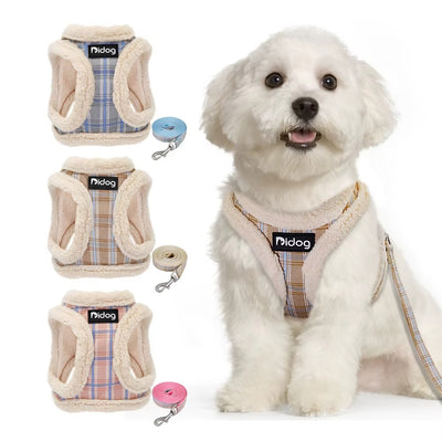 Pet Soft Harness & Leash Set