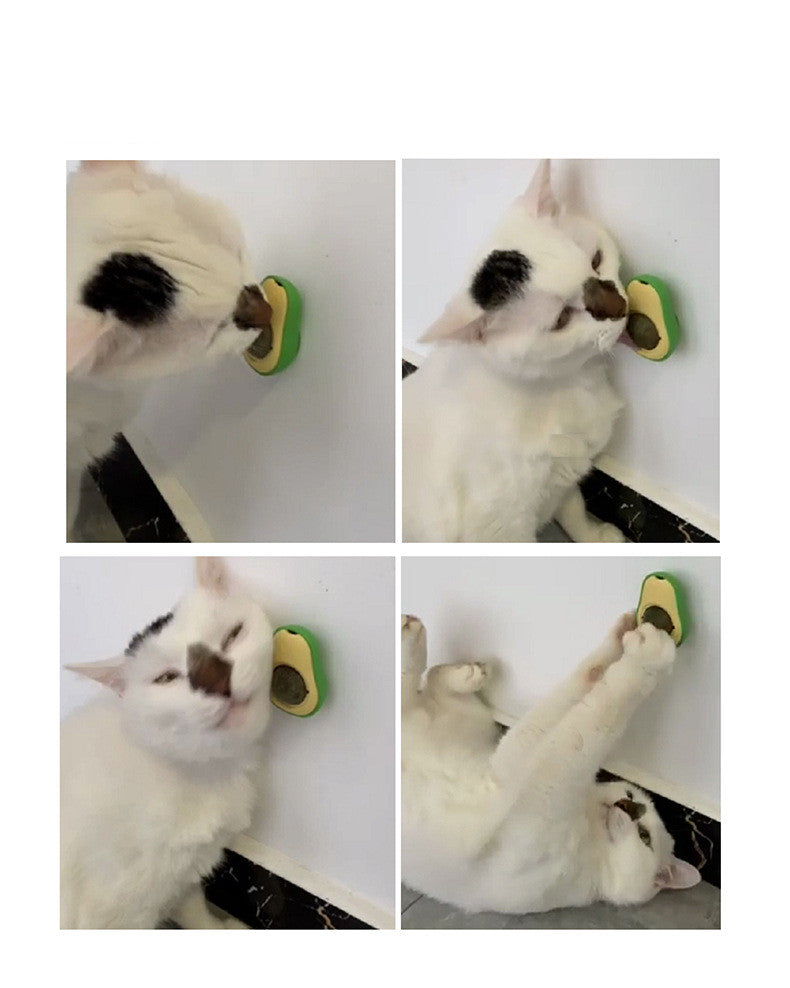 Cat Avocado Catnip 360 Rotating Toy