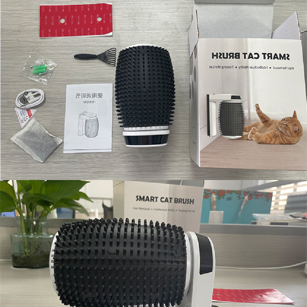 Cat Automatic Wall Mounted Self-Grooming Brush