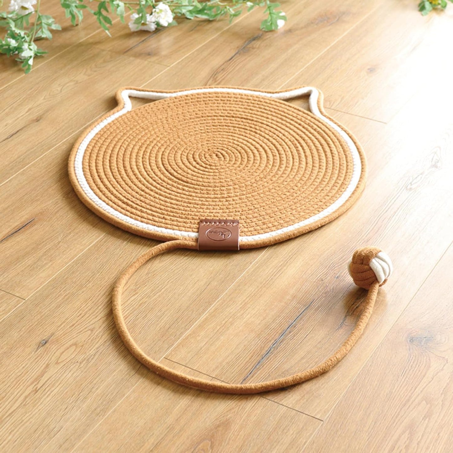 Cat Natural Cotton Rope Scratch Pad