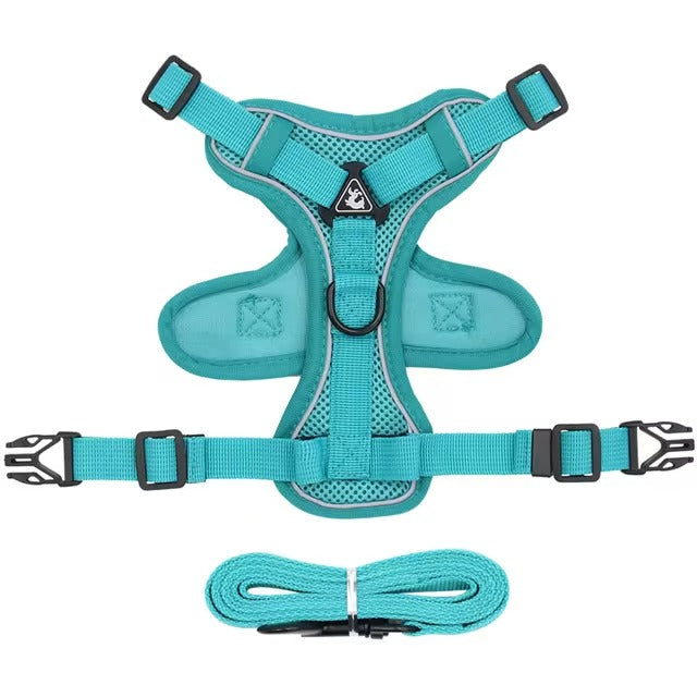 Cat Heavy Duty Harness & Leash Set