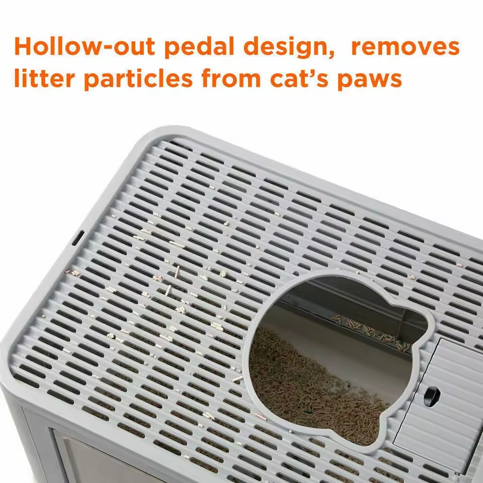 Cat Enclosed Large Litter Box