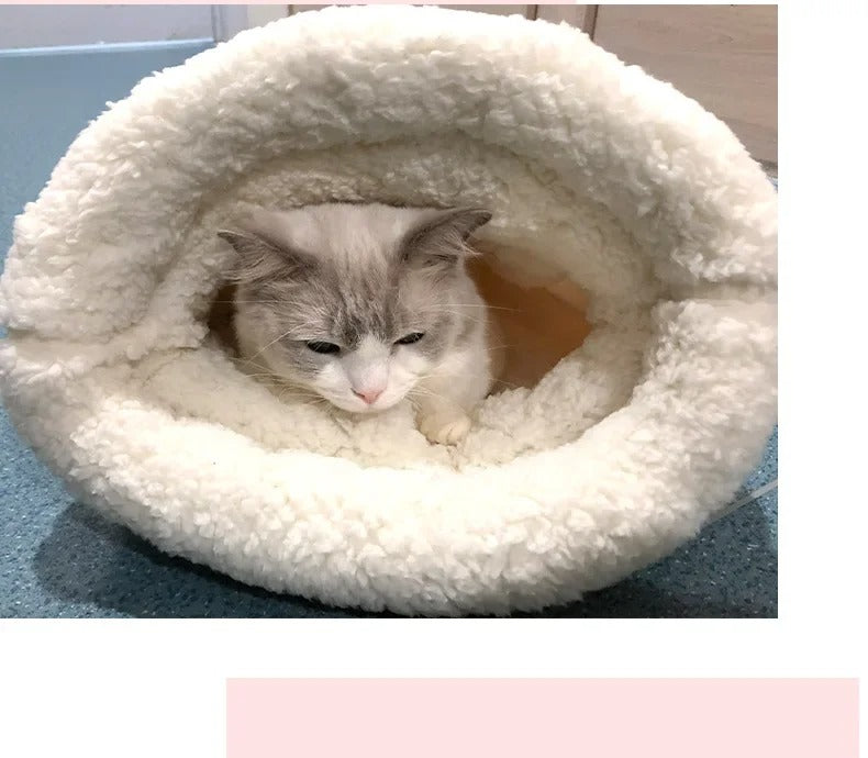 Pet Soft Plush Bag Bed