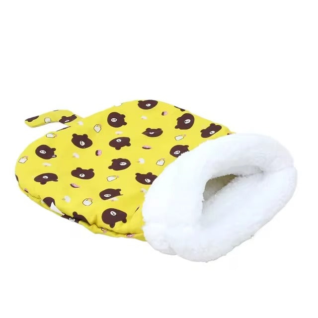 Pet Soft Plush Bag Bed