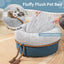Cat Round Donut Soft Cushion Bed