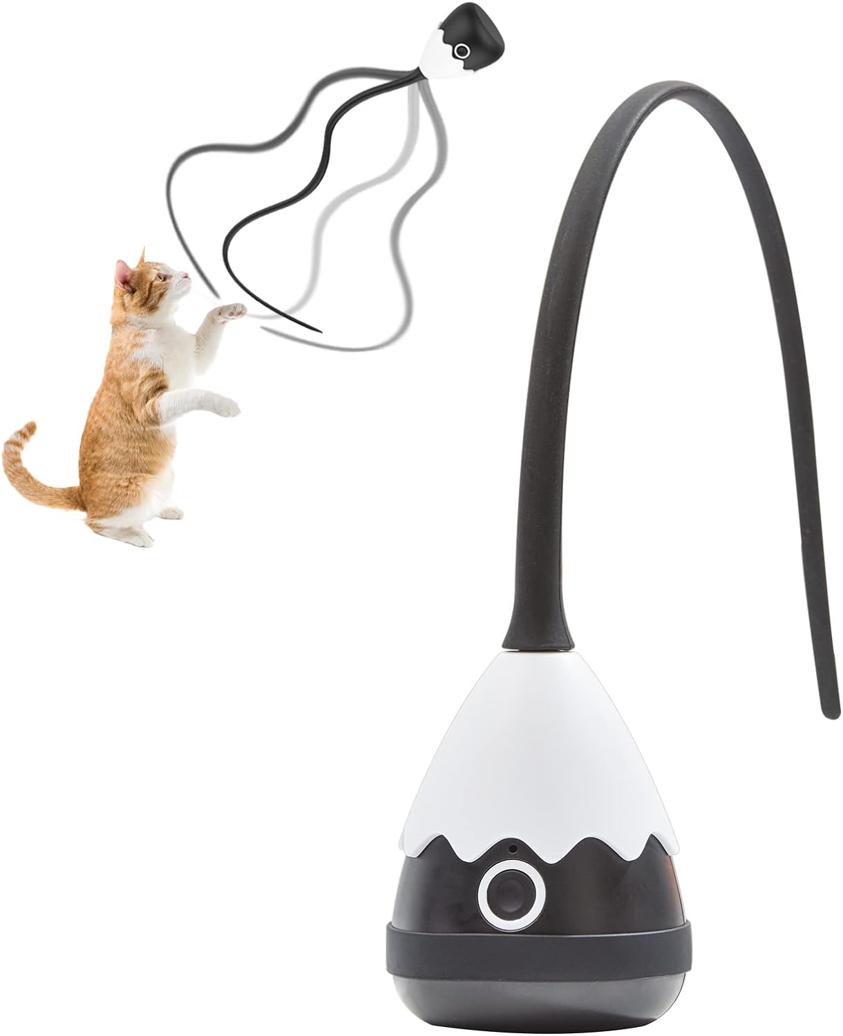 3 in 1 Interactive LED Feather Cat Toy