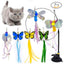 Cat Feather Bird Suction Cup Interactive Toy