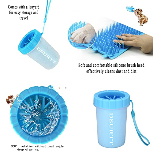 Silicone Dog Paw Cleaner Scrubber
