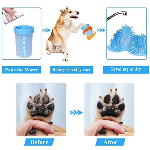 Silicone Dog Paw Cleaner Scrubber