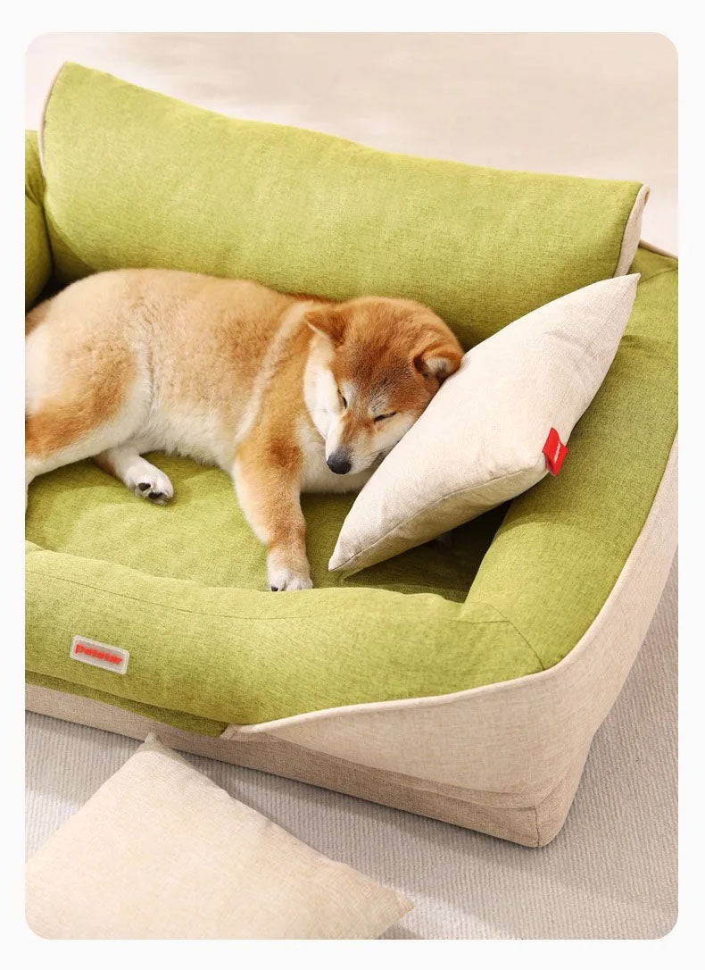 Pet Plush Couch Bed