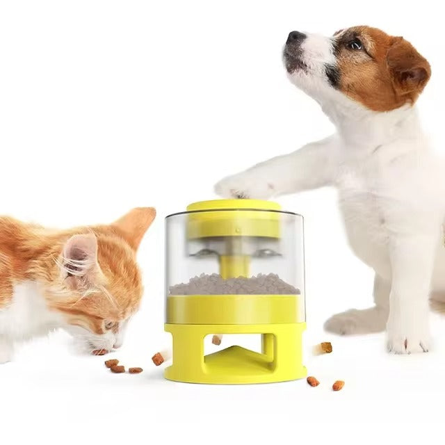 Pet Slow Feeder Tap Release Toy