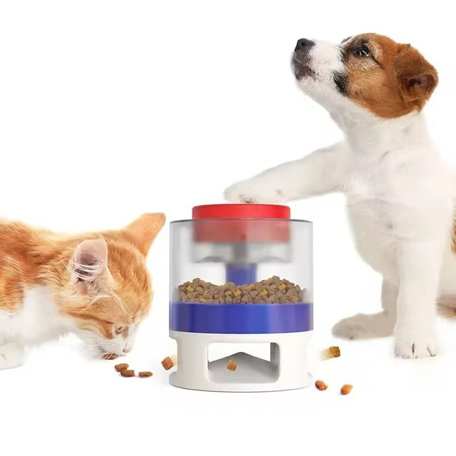 Pet Slow Feeder Tap Release Toy