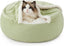 Cat 20" Round Plush Covered Cave Bed