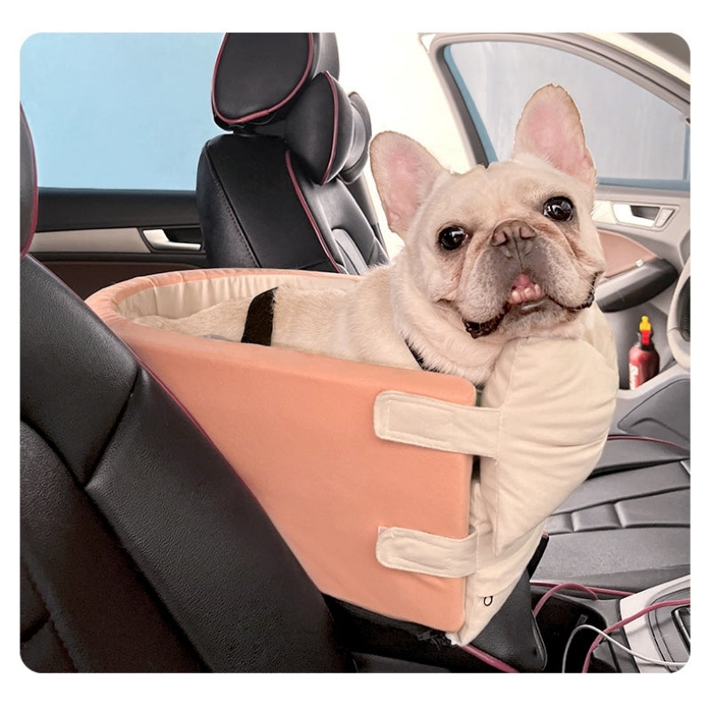 Pet Front Car Seat Carrier Bed