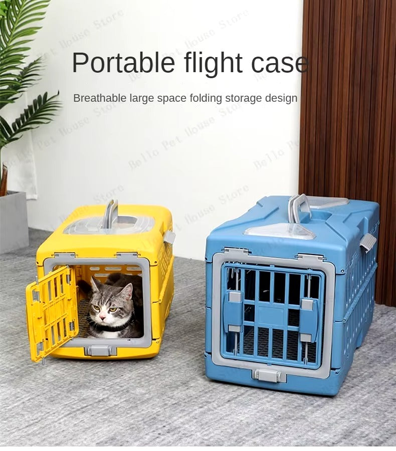 Pet Collapsible 360° Travel Crate