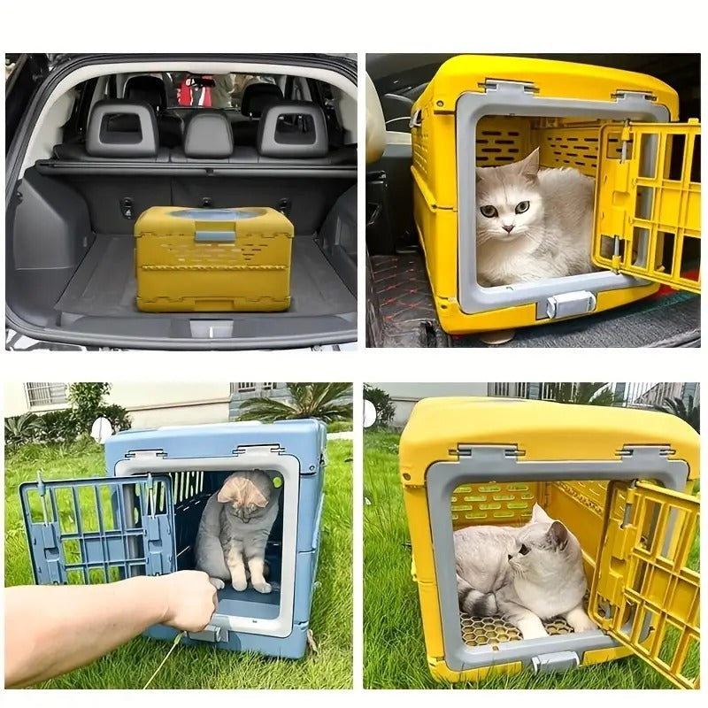 Pet Collapsible 360° Travel Crate