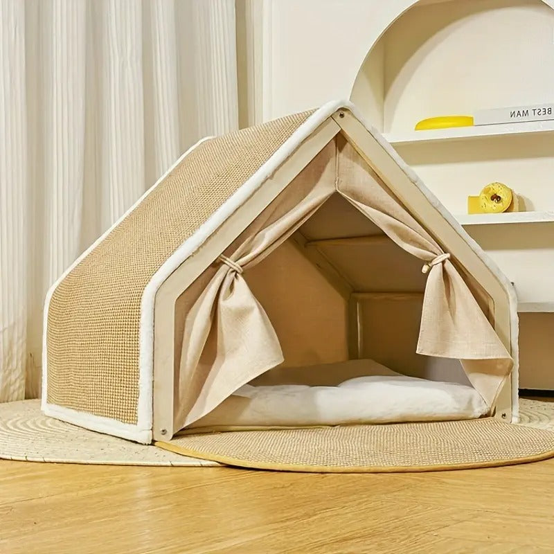 Cat Scratch House Bed Cave