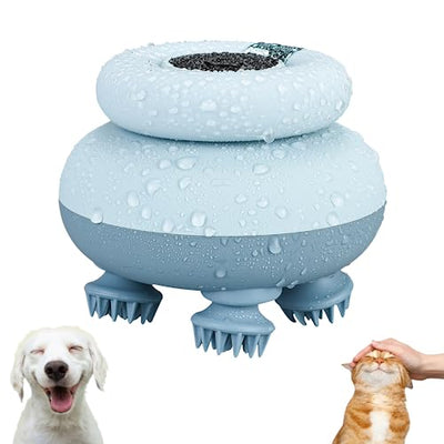 Cat Cordless Silicone Waterproof Pet Massager
