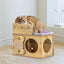 Cat Wooden Hideaway Condo