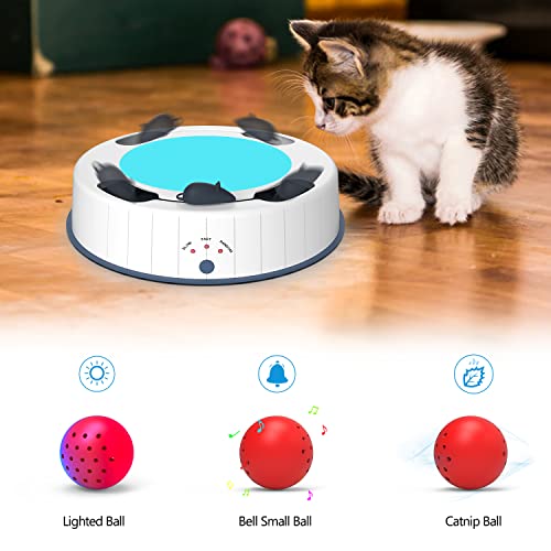 Automatic Interactive Cat Scratch Pad Toy