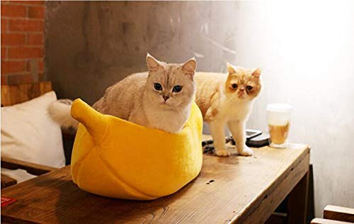 Pet Banana Cozy Bed House