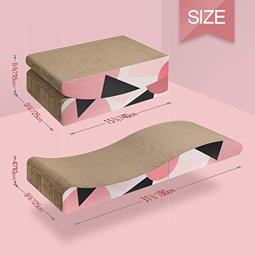 Cat Foldable Scratching Cardboard Pad