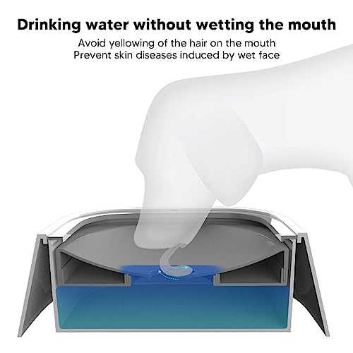 Pet Floating Drinking Water Spill Proof Bowl
