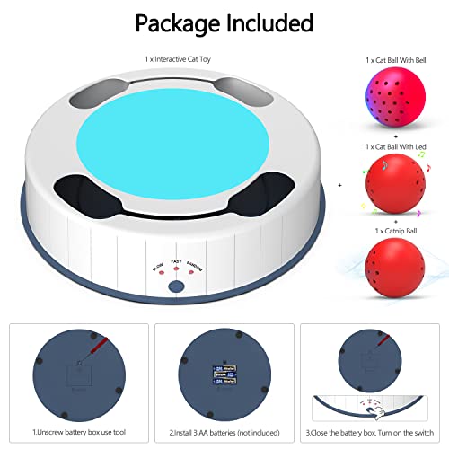 Automatic Interactive Cat Scratch Pad Toy