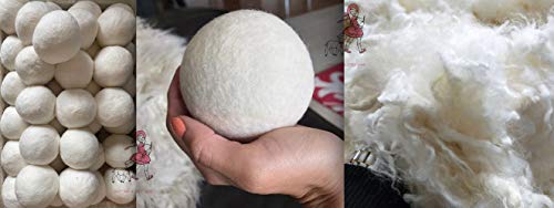 6 Anti-Static Lint-Free Pet Hair Removal Dryer Balls