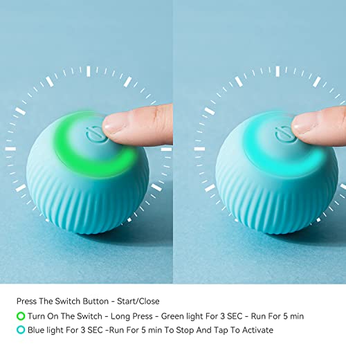 Smart Interactive 360 Self-Rotating Ball With Led Lights